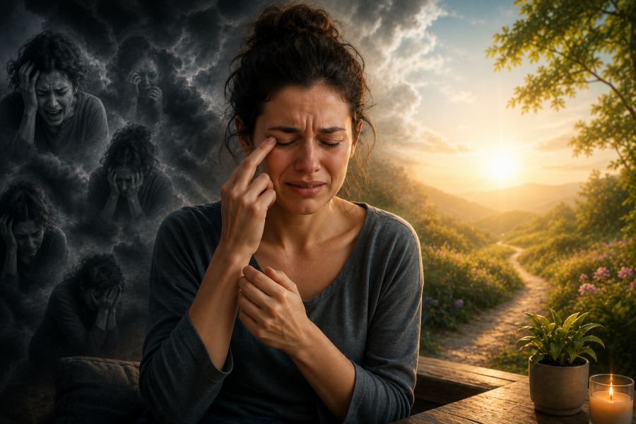 Když je emocí příliš: Proč při EFT není intenzivnější prožitek vždy lepší